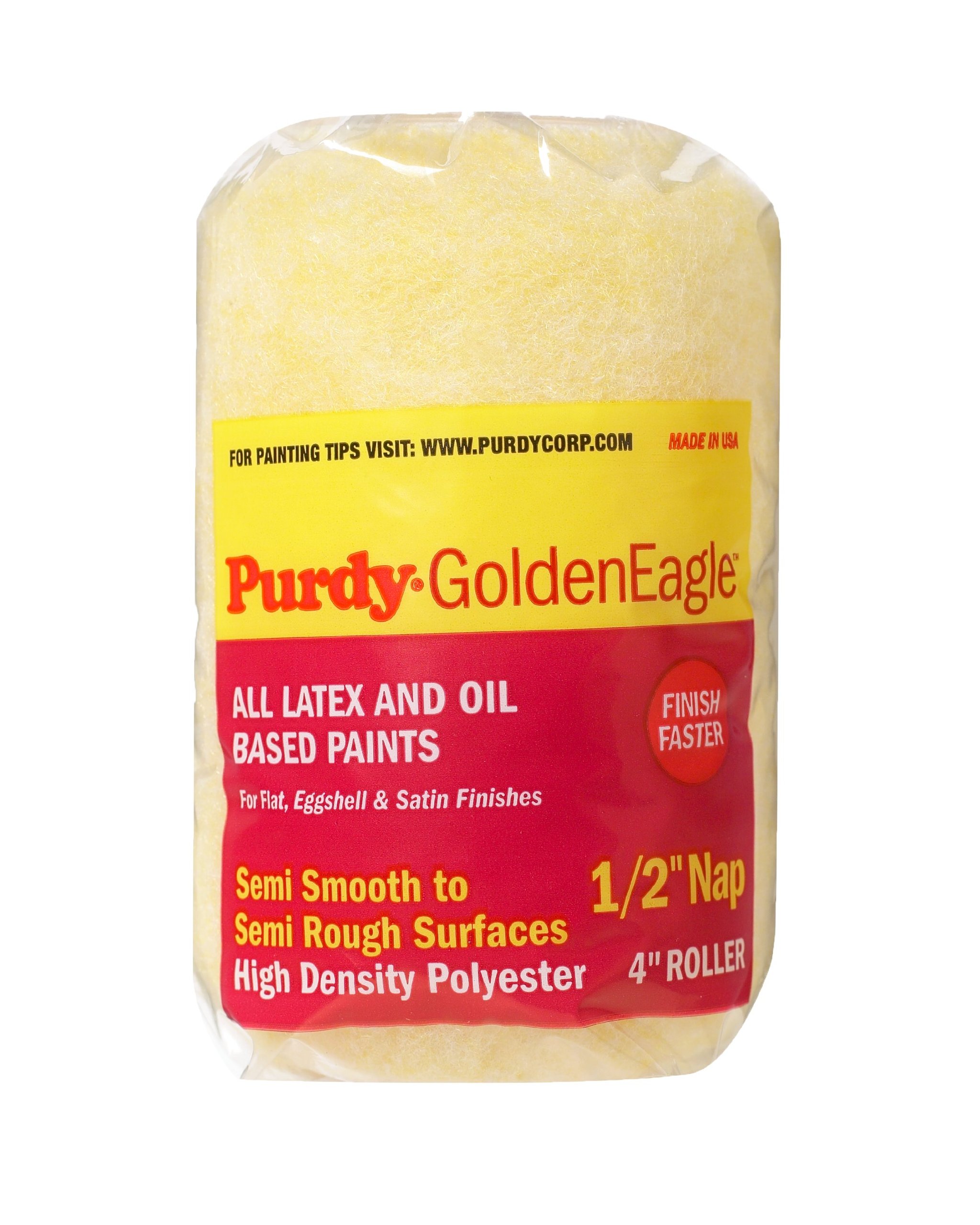 Purdy 140786604 Golden Eagle Roller Cover 4 Inch X 1 2 Nap