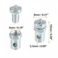 Uxcell 14pcs 5mm Thread Dia Universal Motorcycle Brake Line Cable Wire Screws Fastener
