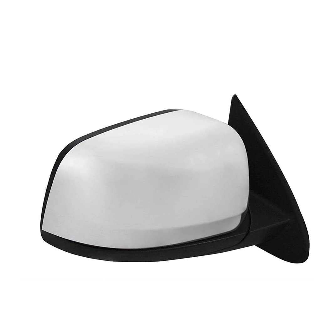 Black Passenger Side View Mirror Metallic Finish With Power Adjustment Manual Folding Heated Compatible For 2011-2018 Dodge