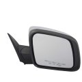 Black Passenger Side View Mirror Metallic Finish With Power Adjustment Manual Folding Heated Compatible For 2011-2018 Dodge