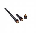 Qiang Han 3pcs Tig Welding Long Medium Short Back Cap 57y02 57y03 57y04 For Wp-17 18 26 Series Torch Accesories