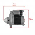 For 12 Volt Starter Kawasaki Engine Fc540v 17hp 21163-2093 128000-7940 Mod-ztf1-18704