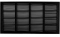 20 X 12 Steel Return Air Grilles Sidewall And Ceiling Hvac Duct Cover Black Outer Dimensions 21 75 W 13 H 