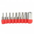 Oemtools 25006 Nine-piece 1 4 Inch Tamper Resistant Star Bit Set