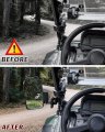 Adjustable Side Mirrors For Honda Pioneer 700-2 700-4 2014-2025 Accessories Exterior Wider Foldable Rearview Mirror With