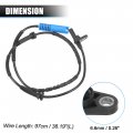 Uxcell 1pcs Rear Left Right Abs Wheel Speed Sensor For Mini Cooper 1 6l 2007-2015 No 34526851501