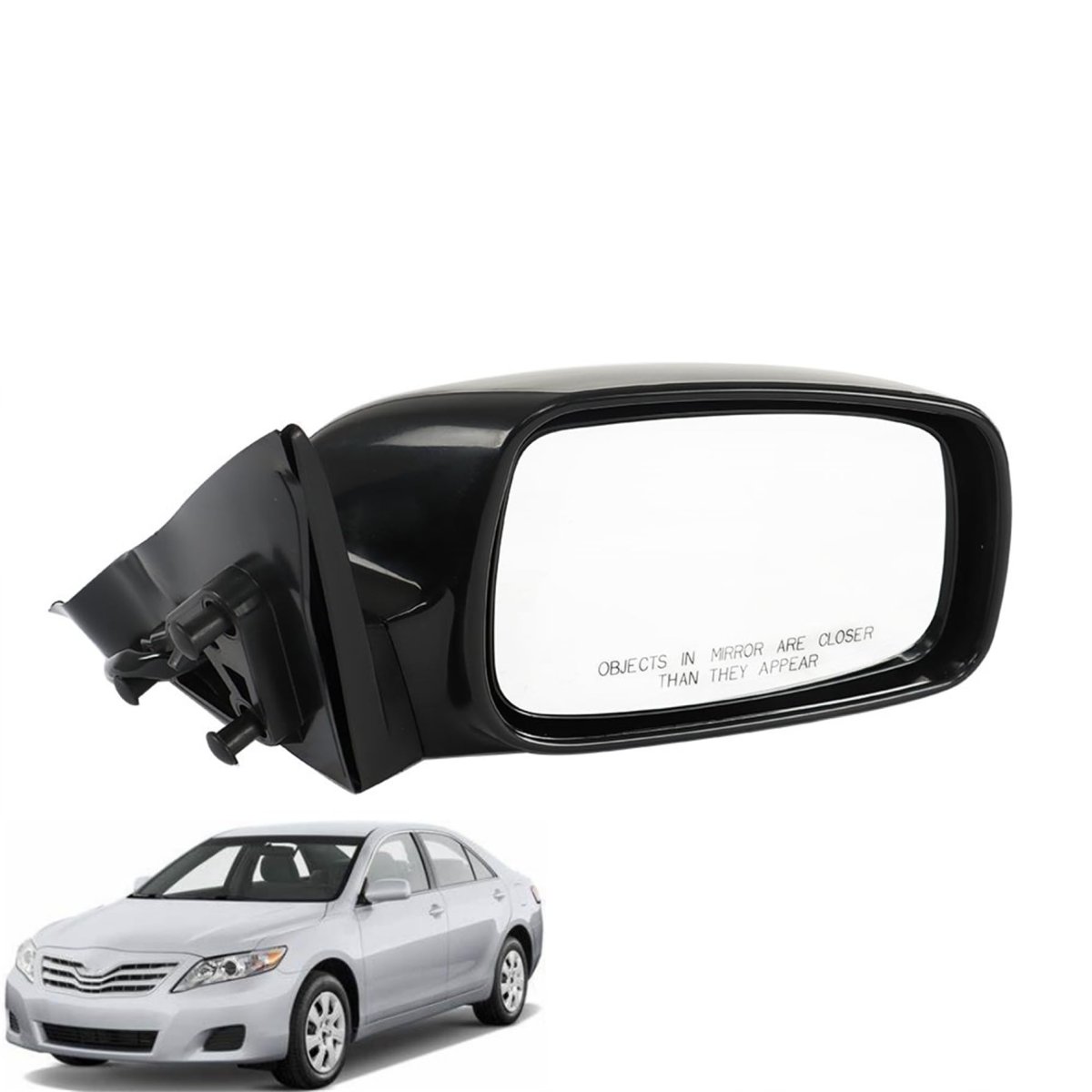 Power Side Mirror Replacement For Camry 2007 2008 2009 2010 2011 Right Passenger Black Part Number To1321215