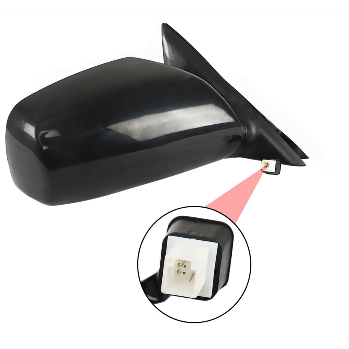 Power Side Mirror Replacement For Camry 2007 2008 2009 2010 2011 Right Passenger Black Part Number To1321215