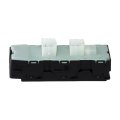 Window Switch For Dodge Caliber 2011 2012 Front Driver Side Black 6 Button Replaces 4602780aa 4602780ad 