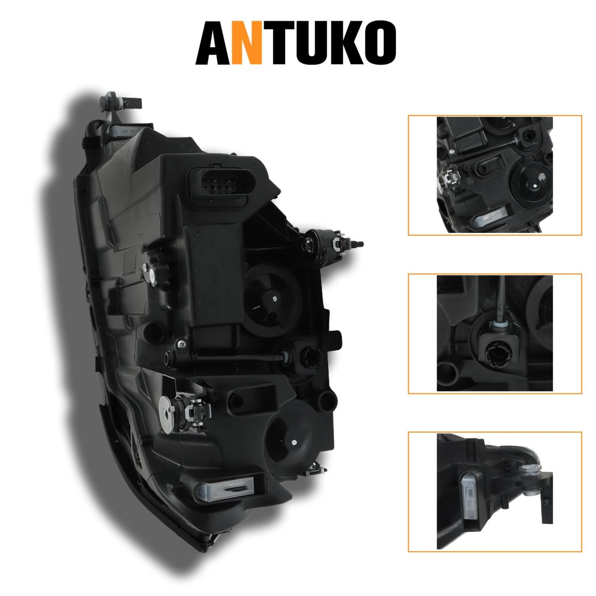 Non-projector Headlight Assembly Driver Side Replacement For J-etta 2019-2023
