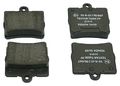 Beck Arnley 089-1715 Oe Brake Pad 