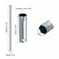 Uxcell 16mm Universal Ignition Spark Plug Spanner Extended Wrench Socket 2 Pcs