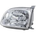Driver Side Headlight With Bulbs Halogen Regular Access Cab Model Fits 2005-2006 Toyota Tundra Extended Pickup