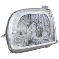 Driver Side Headlight With Bulbs Halogen Regular Access Cab Model Fits 2005-2006 Toyota Tundra Extended Pickup