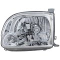 Driver Side Headlight With Bulbs Halogen Regular Access Cab Model Fits 2005-2006 Toyota Tundra Extended Pickup