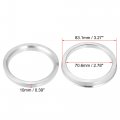 X Autohaux 4pcs Od 83 1mm To Id 70 6mm Aluminium Alloy Car Hub Centric Rings Wheel Bore Center Spacer