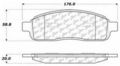 Disc Brake Pad 106 10110 