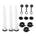 3pack Spout Gasket Plug Exhaust Cap Replacement And Parts Kit For Rubbermaid Kolpin Gott Can Fuel Gas Lawn Mowers By Blue Elf 