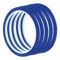 5pcs 1 8 X 36 Yard Graphic Tape Whiteboard Grid Marking Pinstripe Chart Line Blue 