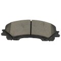 Front And Rear Ceramic Brake Pad Set 8pcs For Infiniti Q50 2014 2021 Q60 2017 2020 Qx50 2016 Nissan Rogue 2019 D1736 D1393 