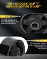 Ocpty Engine Motor And Trans Mount Compatible With 2001-2006 For Hyundai Elantra 2003-2005 Tiburon A7101 A7116 A7118 A7128 4pcs