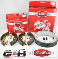Quality Grooved Front Rear Brake Shoes Springs Set For The Honda 1998-2004 Trx 450 S Es Foreman Atv 