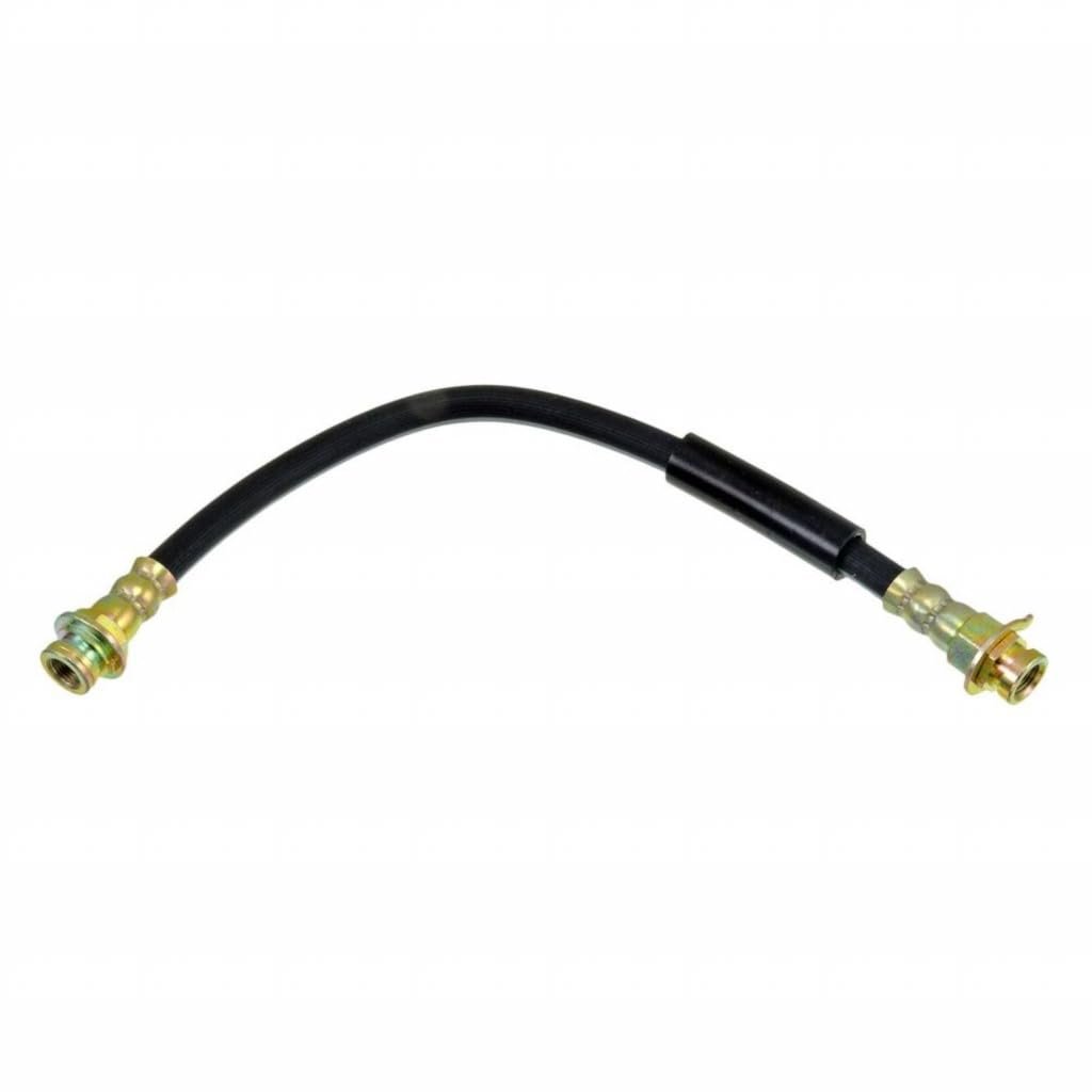 Brake Hydraulic Hose For Cadillac Deville Fleetwood 1990 1991 Treated Steel Fittings Black Flexible 12 25 In Length