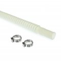 Hfp-fh88-330-px 8mm X 330mm Clear Corrugated Flexible Hose Line Clamps For Fuel Pump Assembly E85 Compatible 