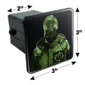 The Riddler Headshot Tow Trailer Hitch Cover Plug Insert