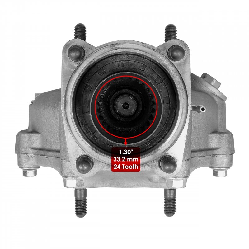 Caltric Complete Rear Differential Diff For Honda Trx450es Eman 450 4x4 Es 1998 1999 2000 2001