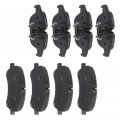 Aintier Automotive Replacement Brake Pads Front Rear Fit For Mercedes-benz Glk250 2013-2015 For Glk350 2010-2015