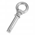 Uxcell M12 X 100 Expansion Eyebolt Eye Nut Screw With Ring 304 Stainless Steel Anchor Raw Bolts 1 Pcs