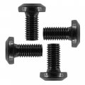 Caltric 4x Rear Brake Disc Hex Socket Button Bolts Compatible With Yamaha Kodiak 400 Yfm400 2000 2001 2002
