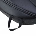 Secosautoparts Lariat Passenger Bottom Leather Seat Cover Black Compatible With 2004-2008 Ford F 150