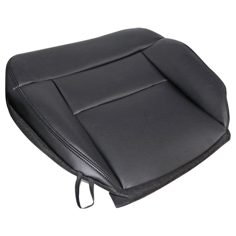 Passenger Bottom Leather Seat Cover Black For 2004 2008d F150 Lariat Custom Fit Replacement For Super Crew Cab And Regular