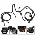 W Part Assist Front Fog Lamp Wiring Harness Replacement For 2016-2018 Ram 2500 3500