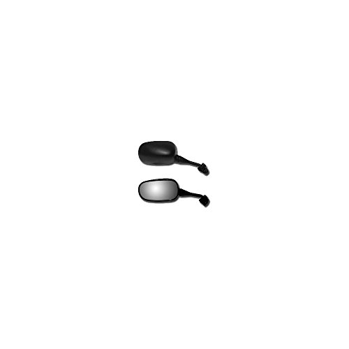 Right Side Mirror Black For Kawasaki Zx-6r 9r Zzr600 1998 To 2008 Glass Windshield Mount Part Number 20-29651 R