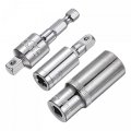 Uxcell Socket Accessory Set 14mm Deep 360a Rotatable Hex Shank Impact Driver Adaptor Universal Joints With 1 4 Drive