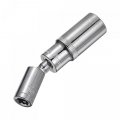 Uxcell Socket Accessory Set 14mm Deep 360a Rotatable Hex Shank Impact Driver Adaptor Universal Joints With 1 4 Drive