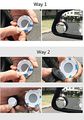 Moyishi Blind Spot Mirror 2 Round Hd Glass Convex Rear View Pack Of 4