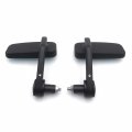 Black Mirrors Compatible With Suzuki Kawasaki Harley For Any 7 8 Or 1 Diameter Handle B01c0sx5ns