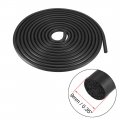 Uxcell Foam Rubber Seal Weather Strip 9mm Diameter 5 Meters Long Black