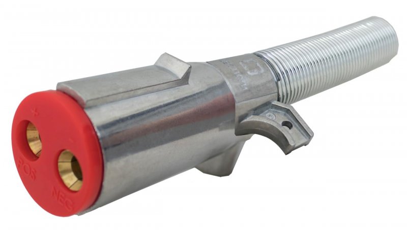 Tectran 670-19sg Dual Pole Plug Socket Tailgate Connector Assembly With Spring Guard Screw Termination