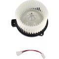 Blower Assembly For Hyundai Genesis Coupe And Tucson 2013 2014 2015 2016 Replacement 97111 2v000 Front Ac Motor 12v Black 