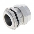 Heyiarbeit Pg21 Cable Gland Stainless Steel Waterproof Glands Joints Adjustable Connector For Machinery Control Boxes Silver
