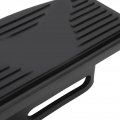 1 Pair Motorcycle Rear Floorboard Kimiss Adjustable Passenger Foot Pegs Non Slip Pedal For Vtx1300 Vtx1800 Black