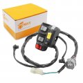 M Mati Electric Shift Control Switch Button Start Stop Kill Headlight For Honda Rancher-420-auto-dct Trx420fa1 Fa2 Fa5 Fa6