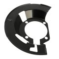 Left Disc Brake Dust Shields Backing Plates 5015129aa For 2000 2001 2002 Dodge Ram 2500 3500 1pcs