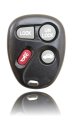 Keyless Entry Key Fob Remote For 2001 Chevrolet Impala 4 Buttons With Programming Instructions