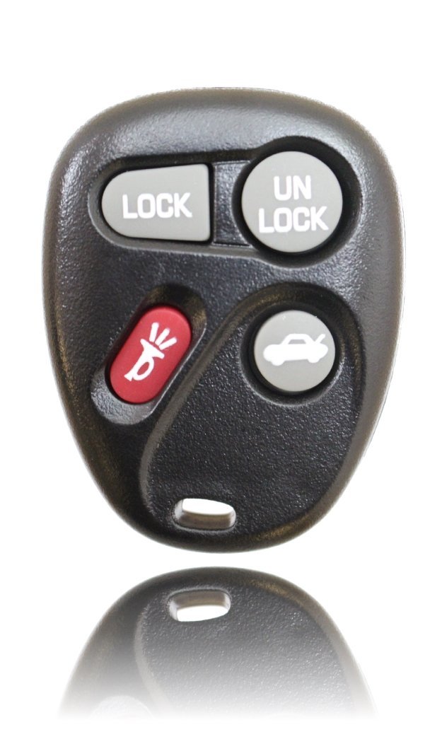 Keyless Entry Key Fob Remote For 2001 Chevrolet Impala 4 Buttons With Programming Instructions